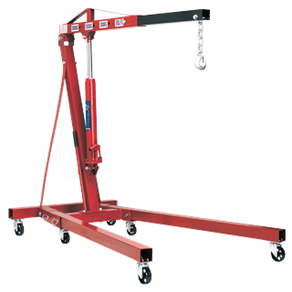 Sealey PH20 Folding Engine Crane 2 Tonne, Refurbished, Grade C, 6 Months Warranty