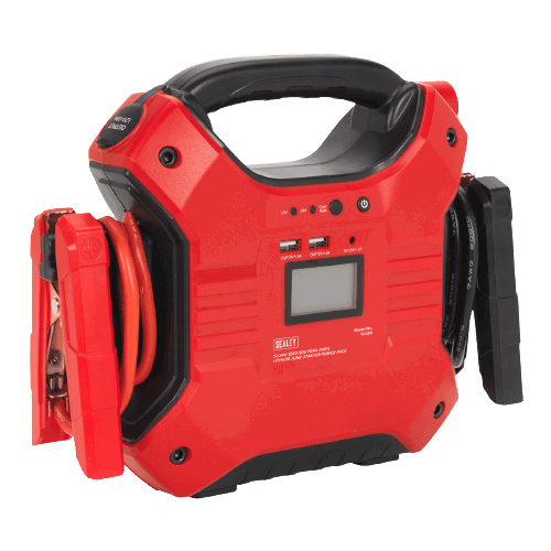 Sealey SL32S Jump Starter Power Pack Lithium-ion Phosphate (LiFePo4) 12/24V 1200/450 Peak Amps