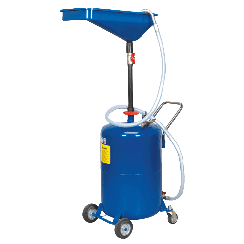 Sealey AK451DX Waste Oil Drainer 65L Air Discharge, Refurbished, Grade C, 6 Months Warranty