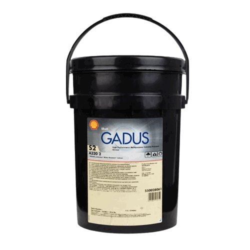 Shell 550028061 Gadus S2 A320 2 HP Extreme Pressure Grease 18Kg
