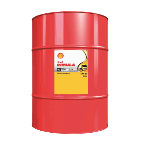 Shell 550031958 Rimula R3+ 30 CF228.0, HD Engine Oil - 209 Litre