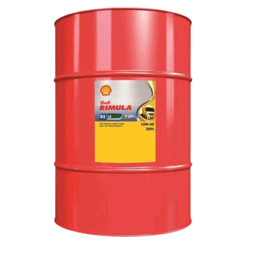 Shell 550047209 Rimula R5 LE 10W-40 CK4, HD Engine Oil - 209 Litre