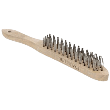 Welding 4-Row Stainless Steel Wire Brush, 04171, SIP