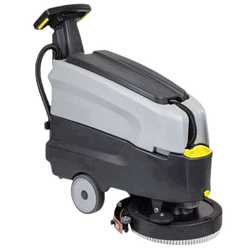 SIP 07984 SD1600AC Electric Floor Scrubber Dryer, Scrubbing Area - 450mm, Working Capacity - 1600m³/hr