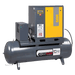 SIP 006310A SIRIO 08-08-270ES Screw Compressor, Tank Capacity - 270 Litre, Max. Air Pressure - 8 Bar
