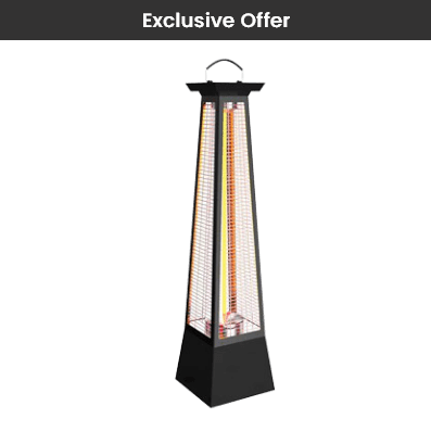 SIP 09588 Universal Freestanding Halogen Heater, Ex-Showroom, Grade B, 12 Months Warranty