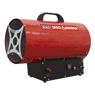 Sealey LP100 Space Warmer® Propane Heater 61,000-102,000Btu/hr (18-30 kW), Ex-Showroom, Grade B, 6 Months Warranty