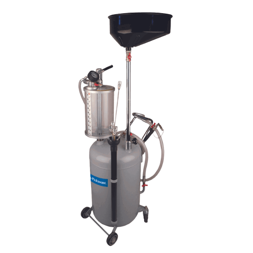 Sykes Pickavant 53380500 80L Air Operated Oil Extractor With 10L Plastic Viewer