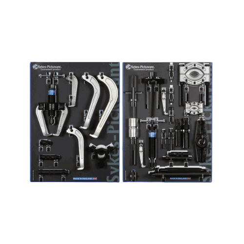 Sykes Pickavant 15530500 Comprehensive Hydraulic Puller, Separator & Extractor Kit