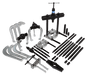 Sykes Pickavant 155900V2 Hydraulic Internal Extractor, Puller & Separator Kit - Master Set