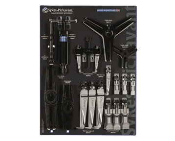 Sykes Pickavant 18655500 Hydraulic Twin/Triple Leg Puller Kit - Thin Jaw