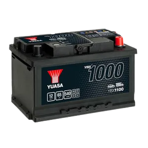 Yuasa YBX1100 12V 65Ah 540A SMF Battery, 3 Years Warranty