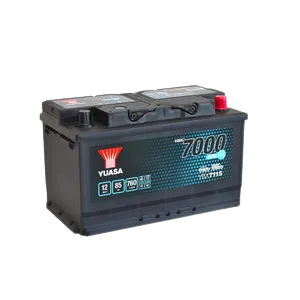 Yuasa YBX7115 12V 85Ah 760A EFB Start Stop Battery, 5 Years Warranty