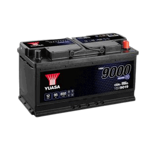Yuasa YBX9019 AGM START STOP CAR BATTERY 12V 95AH, 4 Years Warranty