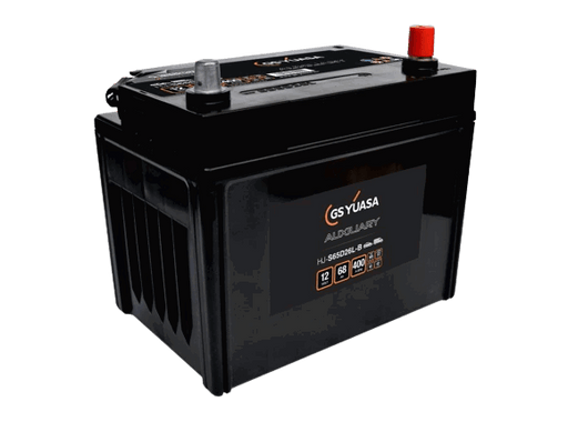 Yuasa HJ-S65D26L-B GS Auxiliary AGM Battery 12V 68Ah 400A, 2 Years Warranty