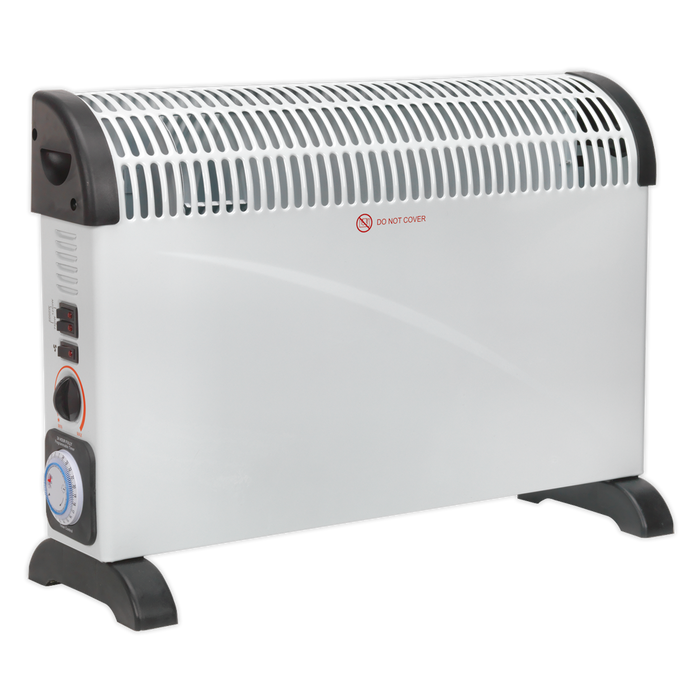 Refurbished - Sealey Convector Heater 2000W/230V with Turbo, Timer & Thermostat